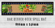 Buy TIKI BAR Beer Mat: Sip Worry-Free, Party On (890mm x 240mm)