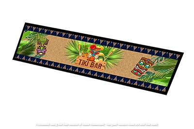 Buy TIKI BAR Beer Mat: Sip Worry-Free, Party On (890mm x 240mm)