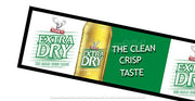 Buy EXTRA DRY Aussie Beer Spill Mat - Elevate Your Bar with Quality Barware | Tin Sign Factory Australia