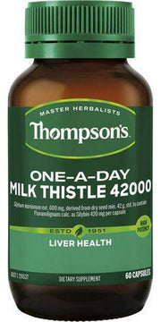 Thompson's One-a-day Milk Thistle 42000mg 60 Capsules