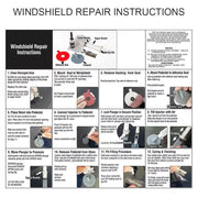 Ultimate Windshield Repair Kit - Fix Chips, Cracks & Resin Fill with Ease!