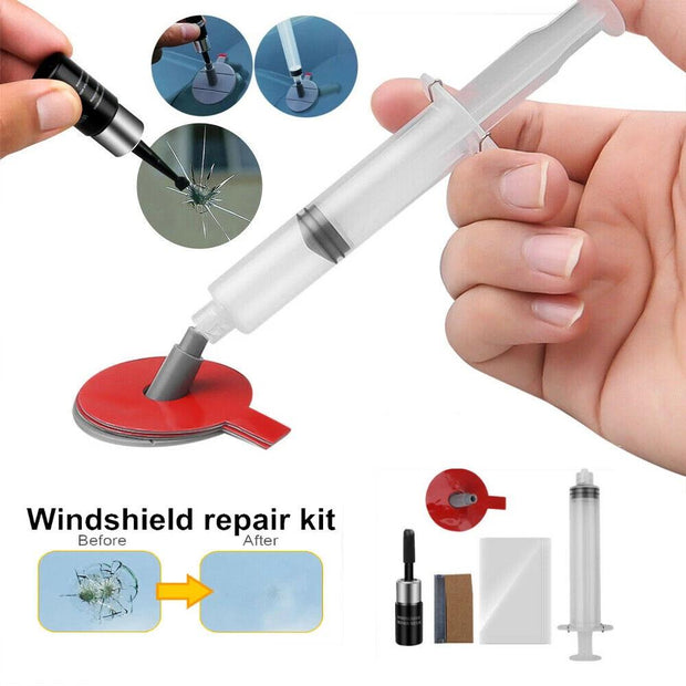 Ultimate Windshield Repair Kit - Fix Chips, Cracks & Resin Fill with Ease!