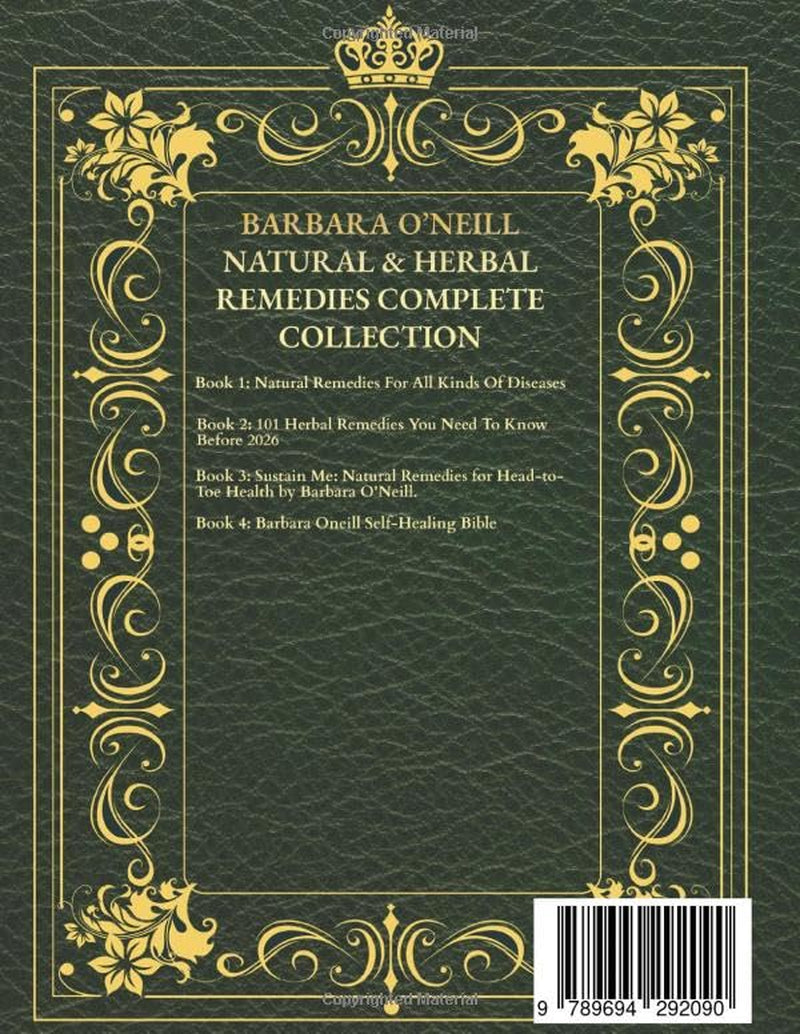 Dr. Barbara’s Natural & Herbal Remedies Complete Collection – The Ultimate Guide to Herbal Healing & Non-Toxic Living Inspired by Barbara O’Neill