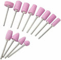 12PCS Nail Drill Bit Set – Acrylic Nail File & Pedicure Tools for Salon Use