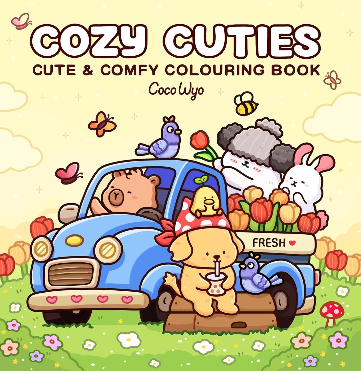 Cozy Cuties – A Cute & Comfy Coloring Book for All Ages