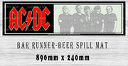 ACDC BAND BAR RUNNER BAR MAT MATS