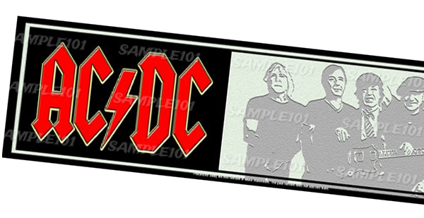 ACDC BAND BAR RUNNER BAR MAT MATS