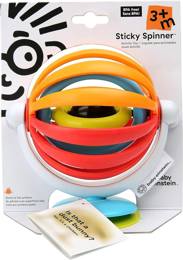 Sticky Spinner High Chair Toy – BPA-Free Activity Toy for Babies | Developmental Fun for Ages 3+ Months