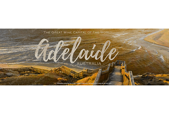 ADELAIDE THE WINE CAPITAL OF THE WORLD AUSTRALIA