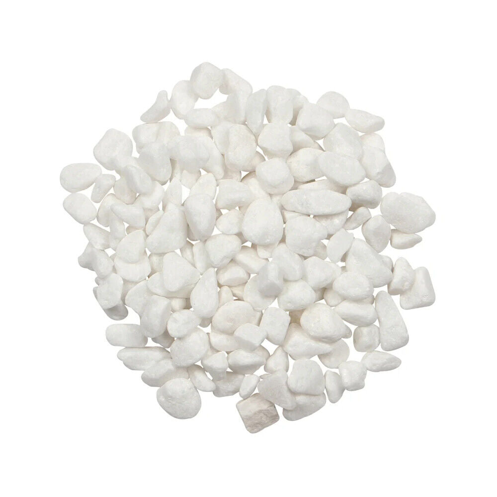 Chic White Garden Stones - 750G Elegant Decorative Accents for Gorgeous Home Décor and Displays