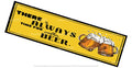 ANOTHER BEER Aussie Beer Spill Mat (890mm x 240mm) BAR RUNNER Man Cave Pub Rubber