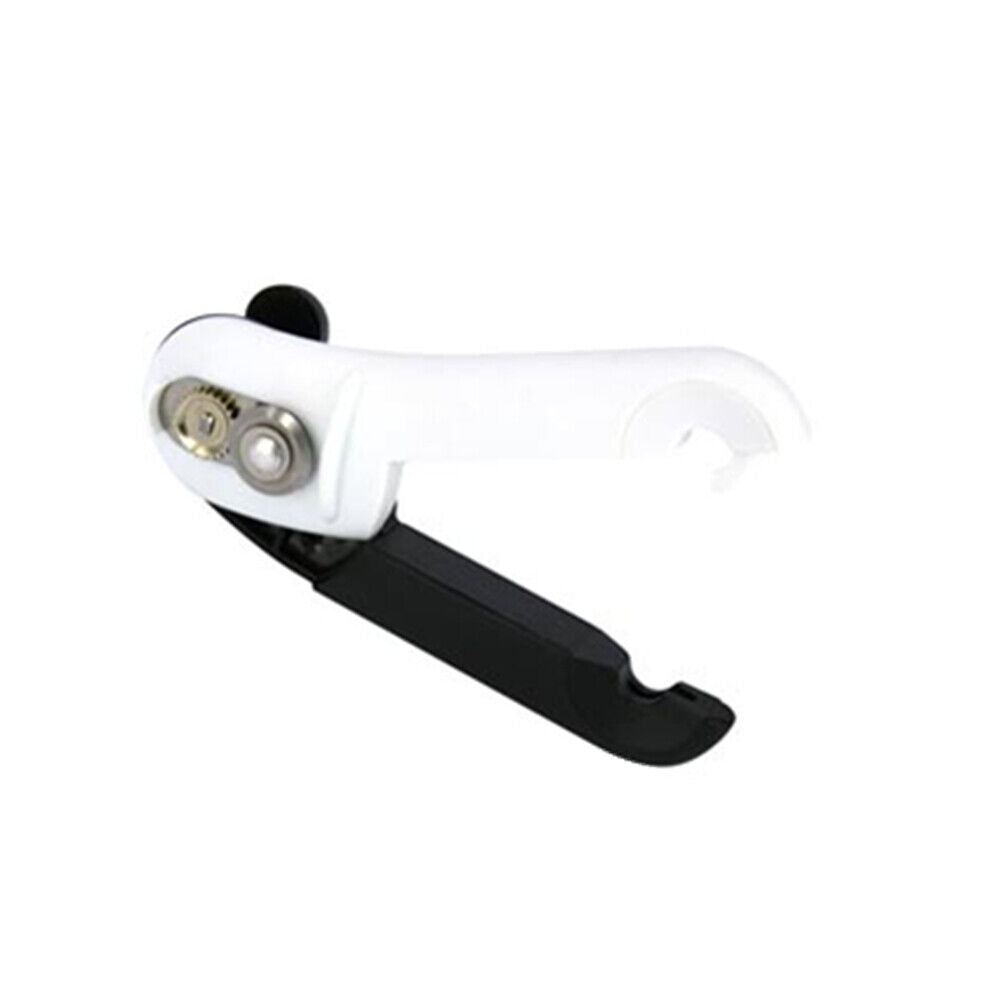 Stainless Steel Manual Can Opener 2-Pack - Effortless Smooth Edge Design for Safe and Easy Use