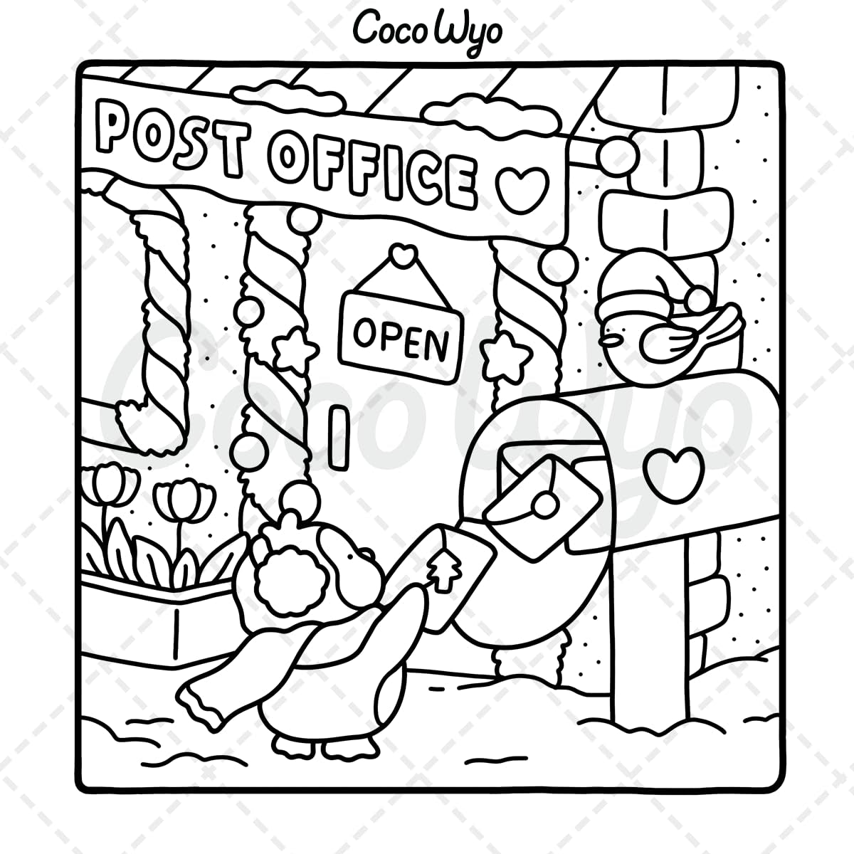 Comfy Days: Coloring Book for Adults and Teens Featuring Super Cute Animal Characters in Cozy Hygge Moments for Relaxation