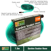 Transform Your Garden with the 7.5/15M Soaker Hose Irrigation System for Lush, Thriving Plants and Flowers!