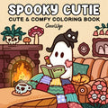 Spooky Cutie Coloring Book – Adorable & Creepy Creatures in Cozy Hygge Moments | Relaxing Fun for Adults & Teens