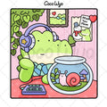 Comfy Days: Coloring Book for Adults and Teens Featuring Super Cute Animal Characters in Cozy Hygge Moments for Relaxation