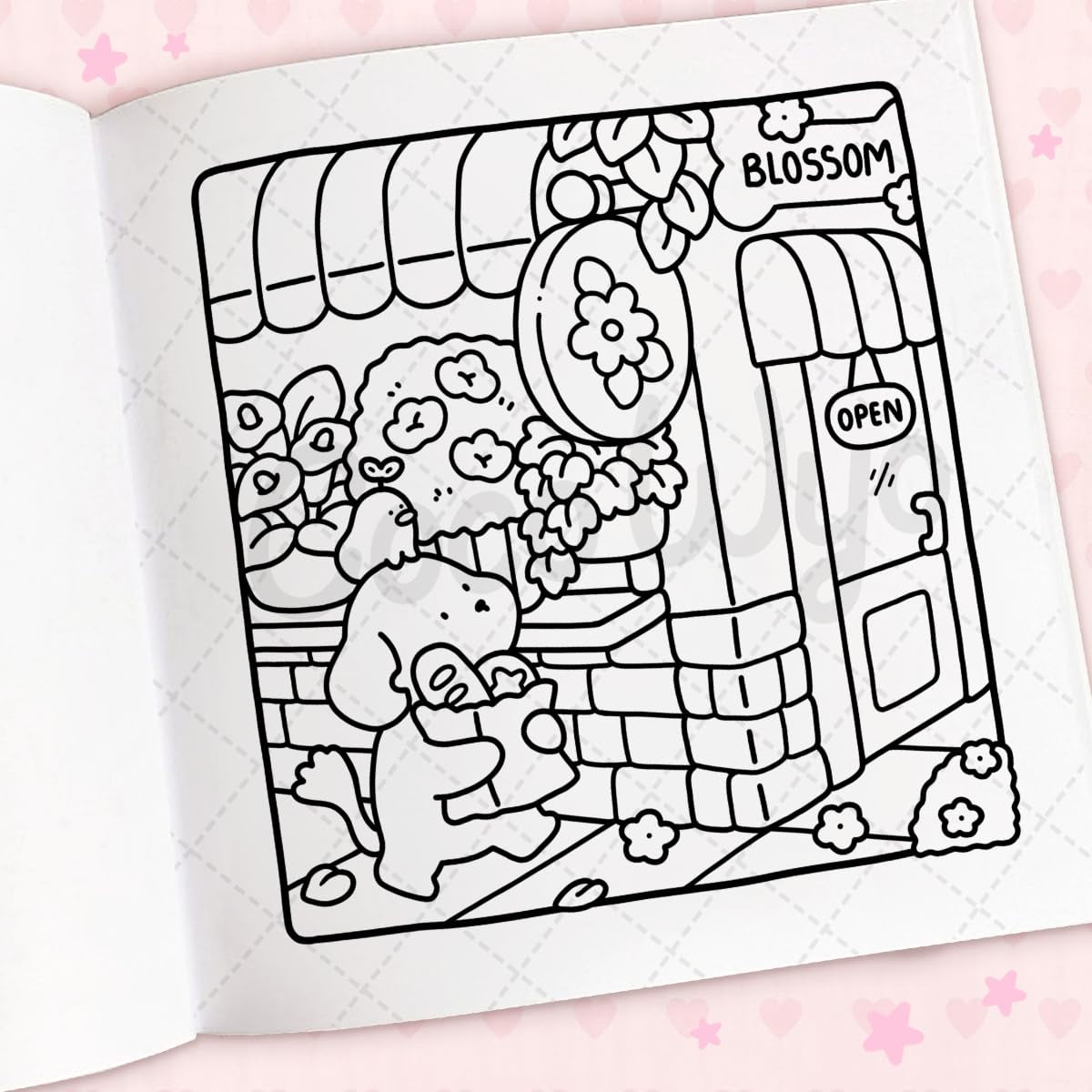 Cozy Cuties – A Cute & Comfy Coloring Book for All Ages