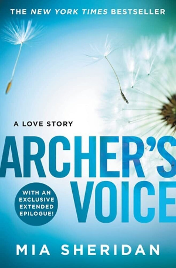 "Captivating Love Story: Archer's Voice Paperback Book with Free Shipping by Mia Sheridan"