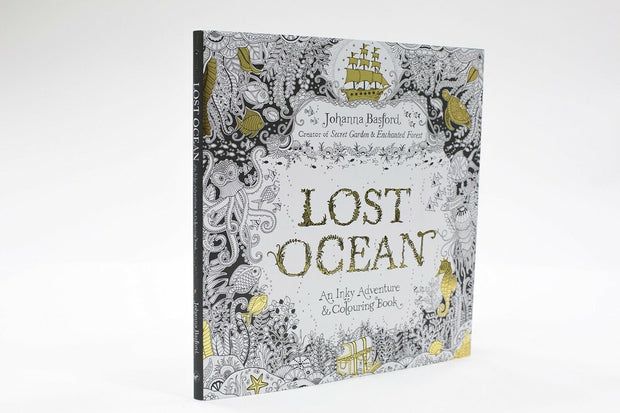 "Lost Ocean: Dive into a Magical Coloring Adventure by Johanna Basford | Brand New Edition!"