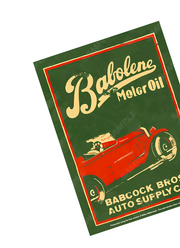 BABOLENE MOTOR OIL BABCOCK BROS AUTO SUPPLY