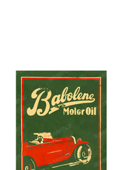 BABOLENE MOTOR OIL BABCOCK BROS AUTO SUPPLY