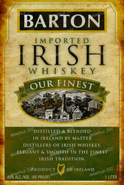 BARTON IRISH Rustic Look Home Drinking Wall Décor Reproduction Bar Wall Tin Metal Signs