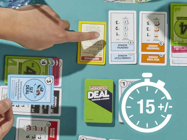 Deal Card Game – Fast & Fun Family Game | Ages 8+ | 2-5 Players | 15-Min Quick Play | Great for Travel