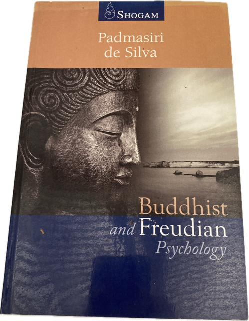 Buddhist and Freudian Psychology front cover