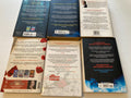 James Patterson 6 Book Thriller Bundle – Escape, Unsolved & More — back covers