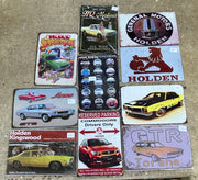 Rustic Look Signs- Buy Any 10 Designs Retro/ Vintage Tin Metal Sign Man Cave, Wall Home Décor, Shed-Garage, and Bar