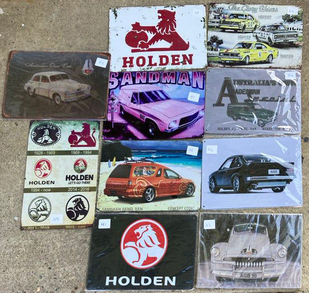 Rustic Look Signs- Buy Any 10 Designs Retro/ Vintage Tin Metal Sign Man Cave, Wall Home Décor, Shed-Garage, and Bar