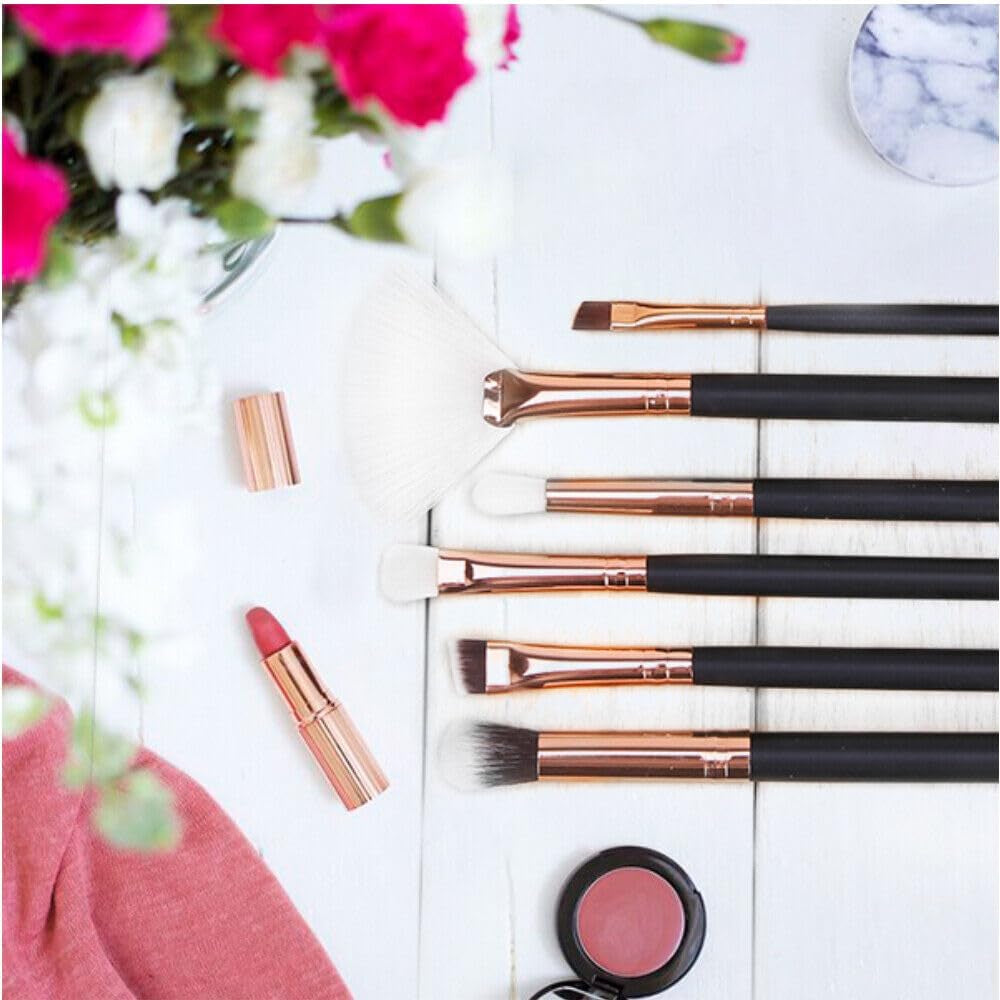 15-Piece Soft Pro Makeup Brush Set – Face Powder, Eyeshadow, Blending & Highlight Tools