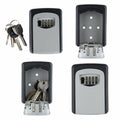 Ultimate Outdoor 4-Digit Wall-Mounted Combination Lock Safe Box for Your Valuables