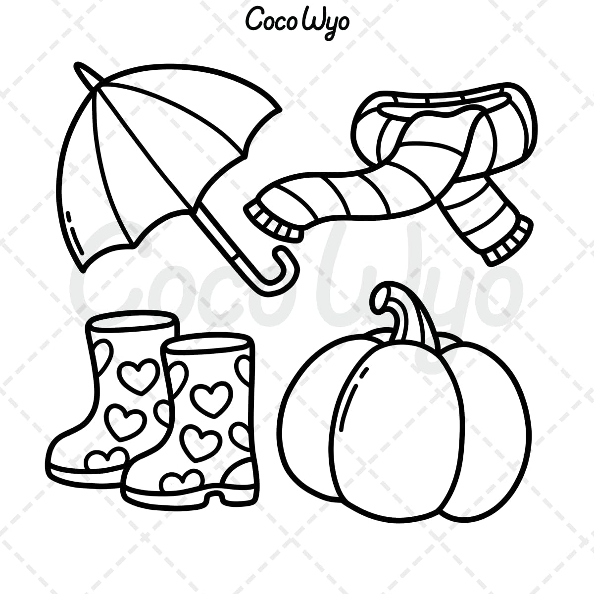 Stress Relief: Coloring Book for Adults and Kids, Bold and Easy, Simple and Big Designs for Relaxation Featuring Animals, Landscape, Flowers, Patterns, Cute Things and Many More