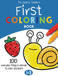 The Creative Toddler’s First Coloring Book – 100 Fun Things & Animals to Color | Ages 1-3 (US Edition)