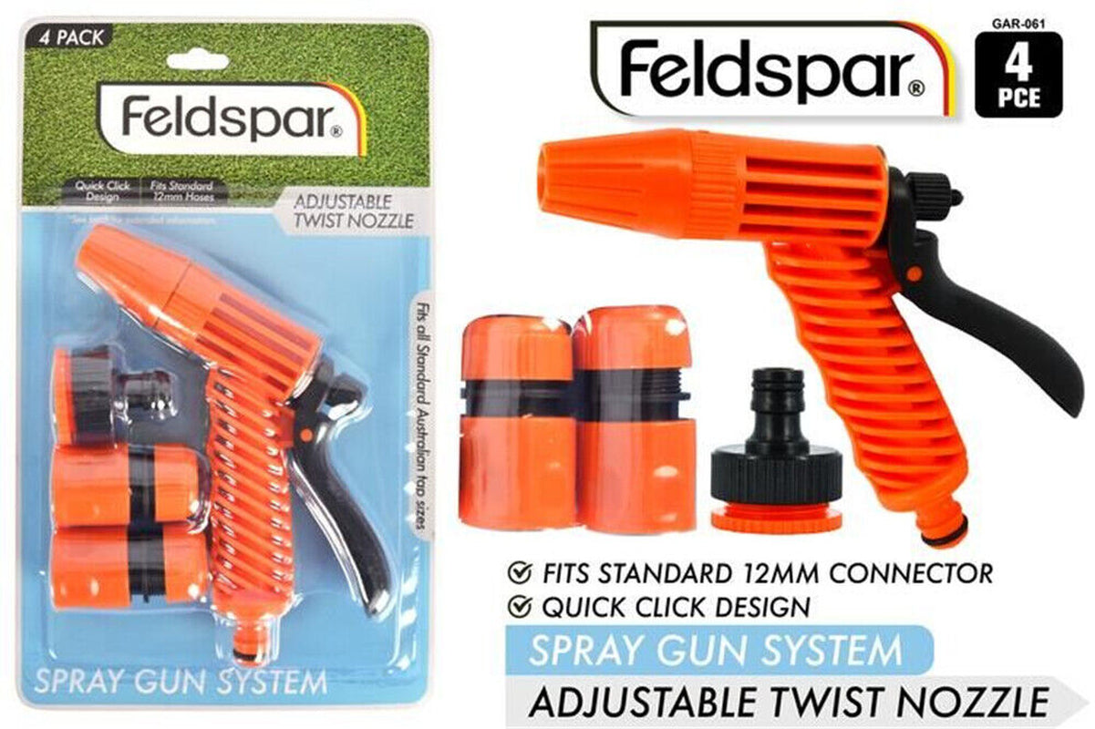 Transform Your Lawn Care with the Ultimate Garden Hose Spray Nozzle & Connector Set!