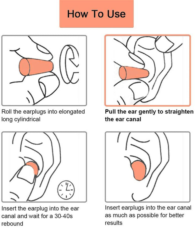 Ultimate Comfort Disposable Foam Ear Plugs - 32dB Noise Cancelling for Peaceful Sleep & Snoring Relief - 20 Pairs