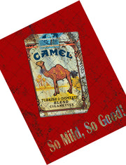 CAMEL TURKISH BLEND Man Cave Shed-Garage and Bar 60x40cm Tin Décor Metal Sign