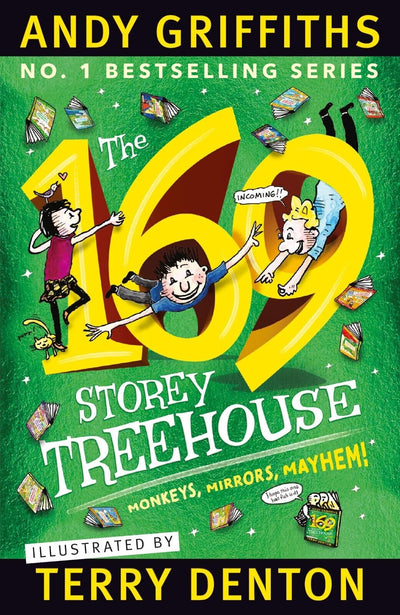"Explore the Epic Adventures in The 169-Storey Treehouse by Andy Griffiths - Brand New Paperback Edition!"