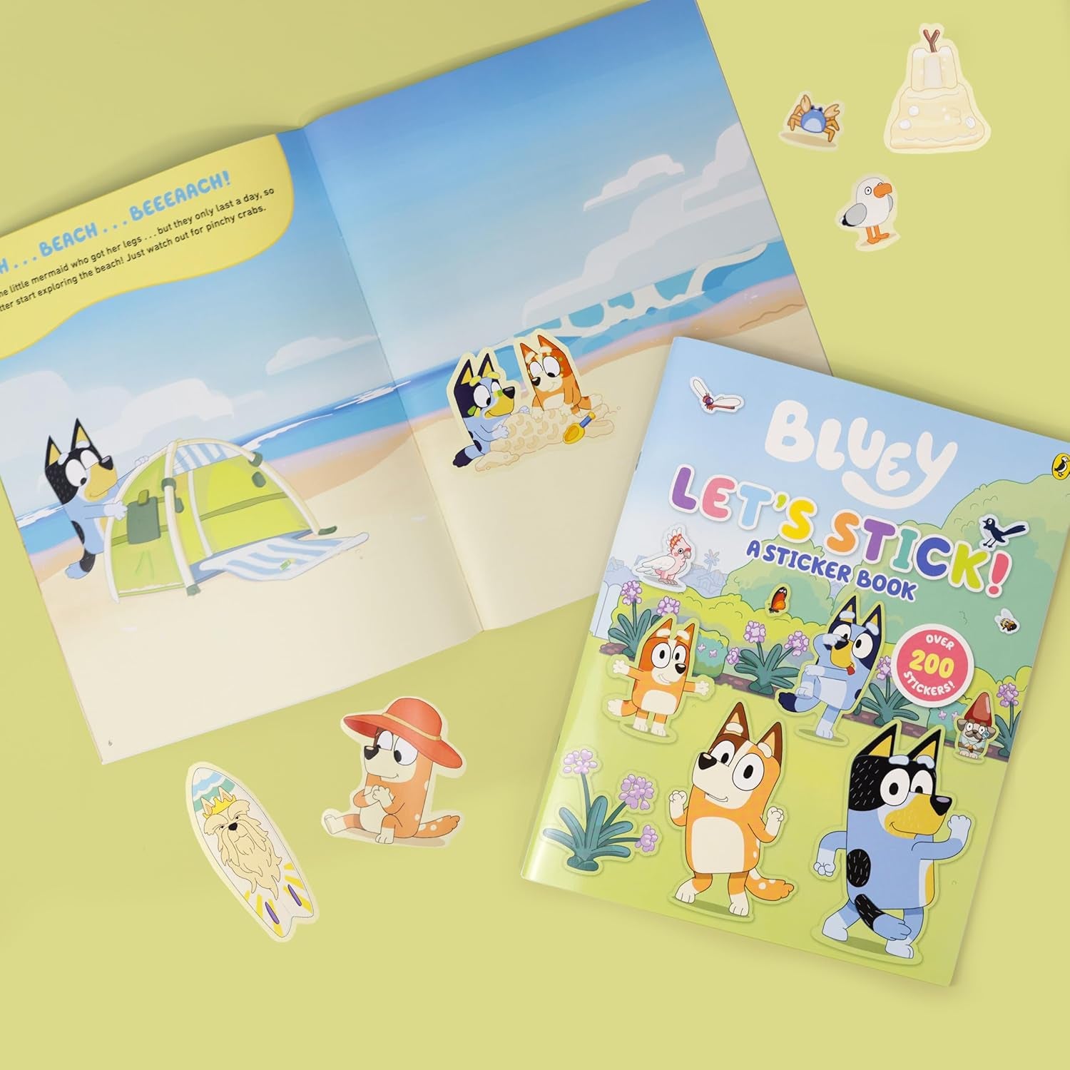 Bluey: Let'S Stick!: a Sticker Book