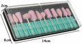 12PCS Nail Drill Bit Set – Acrylic Nail File & Pedicure Tools for Salon Use