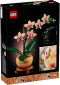 Botanicals Mini Orchid Craft Kit – Artificial Plant Model with Faux Flowers & Terracotta-Style Pot | DIY Decor for Home & Office