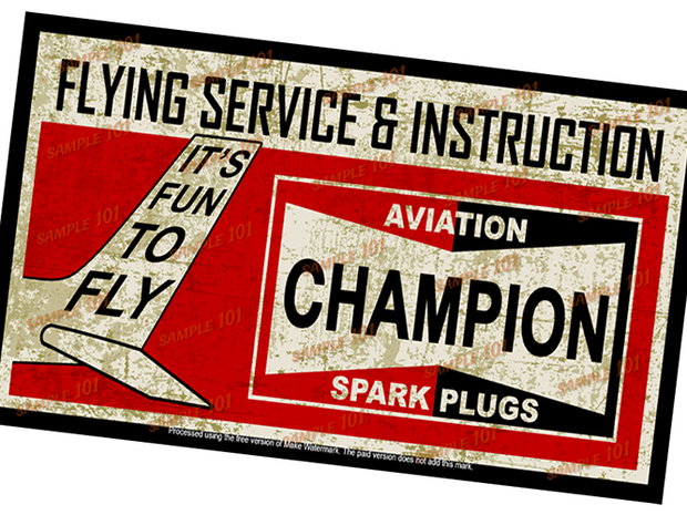 CHAMPION AVIATION SPARK PLUGS