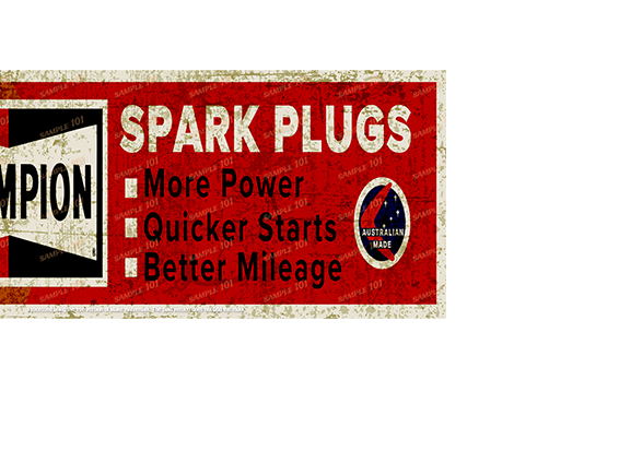 CHAMPION SPARK PLUGS BETTER MILEAGE AUSTRALIAN MADE