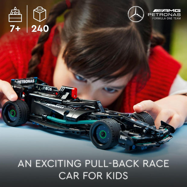 Technic Mercedes-AMG F1 W14 E Performance – Pull-Back Model Race Car Toy | Authentic Details for Kids Ages 7+ & Collectors