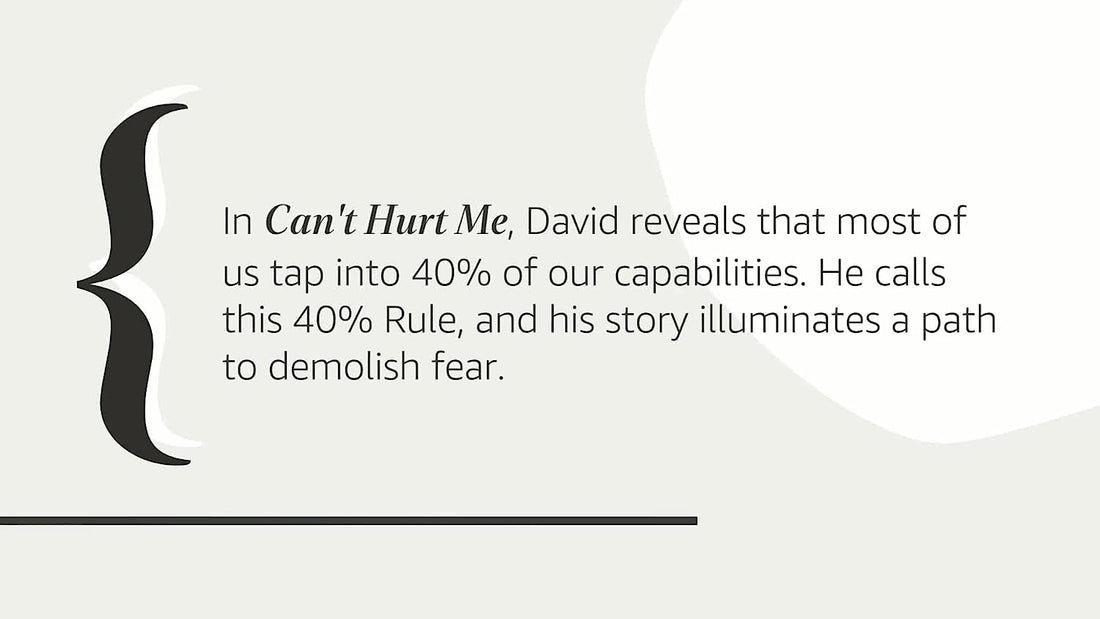 Can’t Hurt Me – Master Your Mind & Defy the Odds with David Goggins