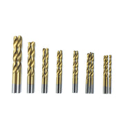 Premium 99PCS HSS Titanium Coated Drill Bit Set - Perfect for Metal, Wood & Plastic!
