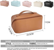 Brown Toiletry Bag – Travel Accessory for Luggage & Essentials