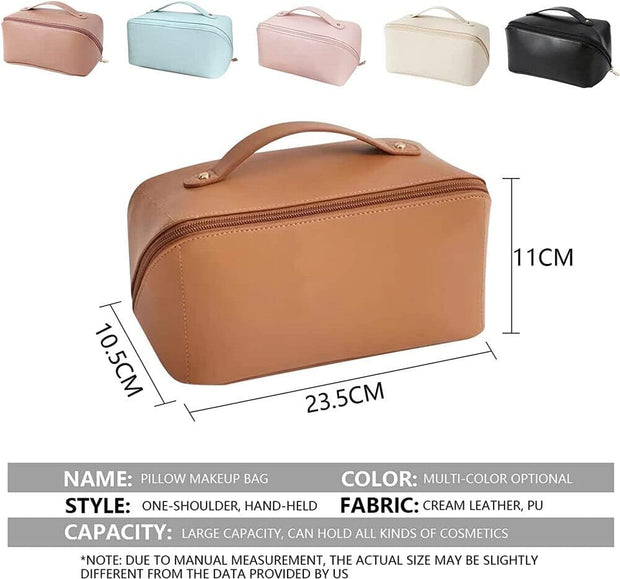 Brown Toiletry Bag – Travel Accessory for Luggage & Essentials
