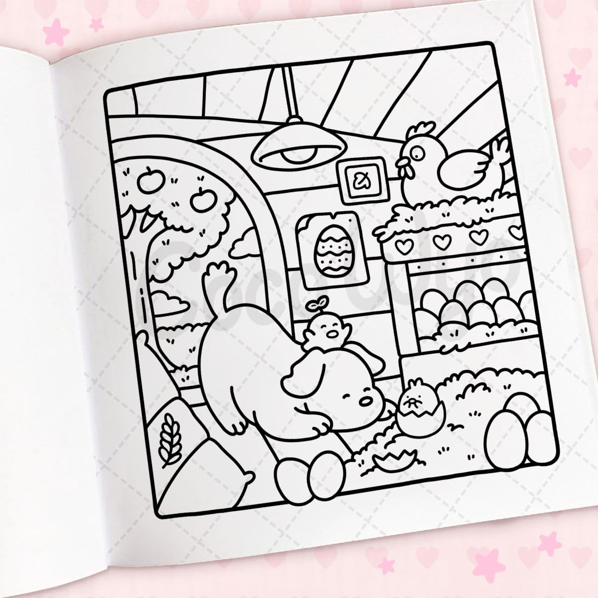 Cozy Cuties – A Cute & Comfy Coloring Book for All Ages